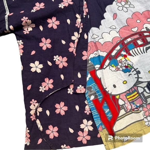 Hello Kitty & Dear Daniel x Japan x Tutu Anna x Sakura Bloom Yukata Kimono - Picture 4 of 6